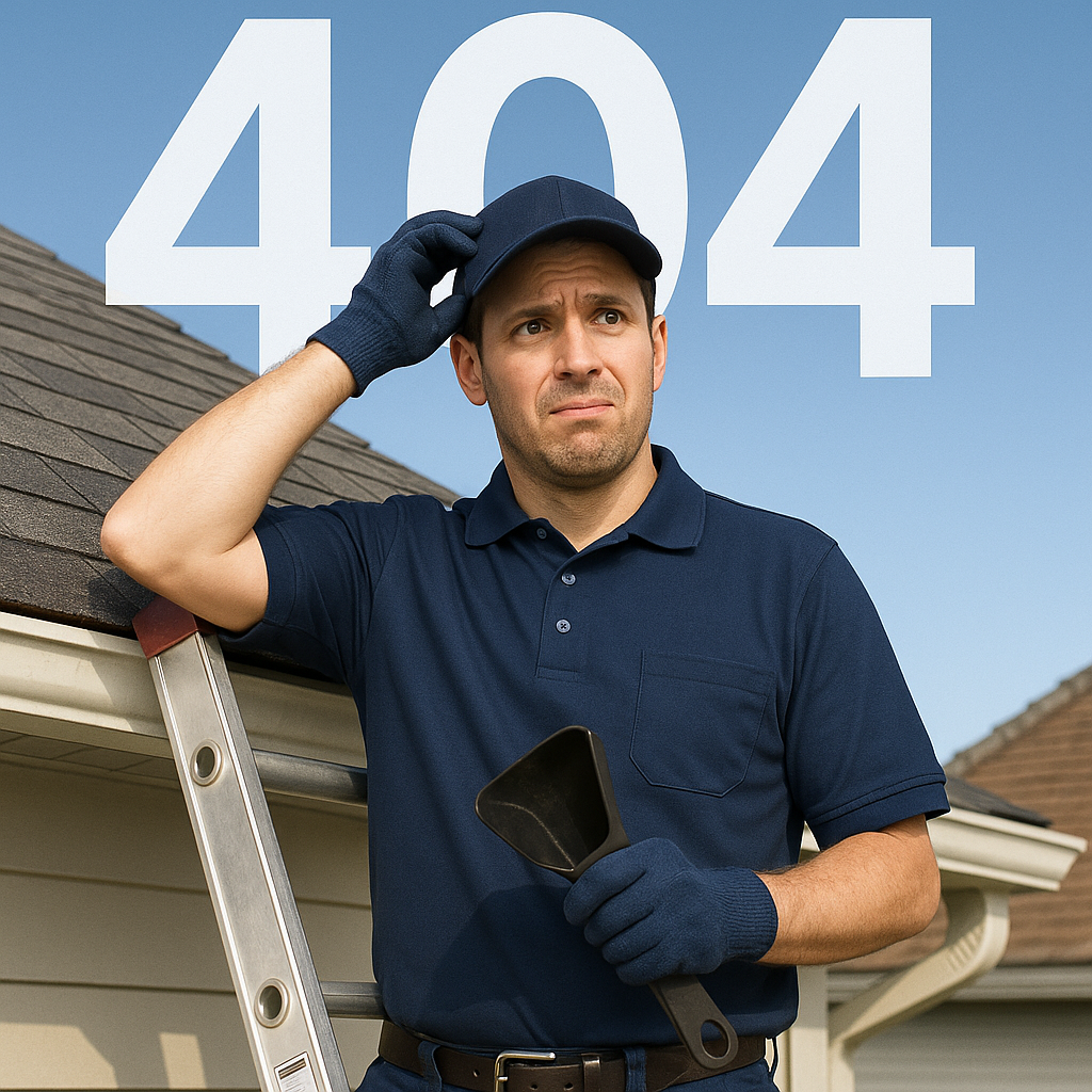 Gutter Guy 404 Page